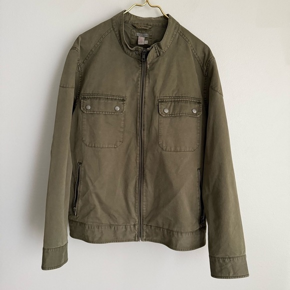 Carbon 2 Cobalt men’s utility army military jacket green size large - Picture 1 of 7